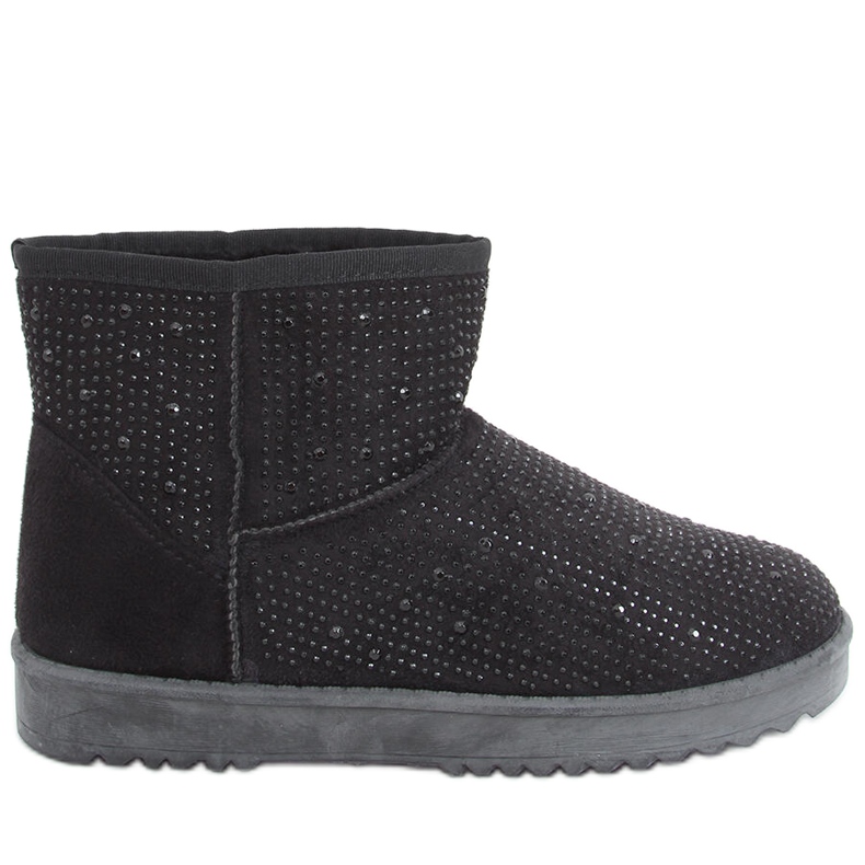 Krátké sněhule Emusy od Amber Black černá