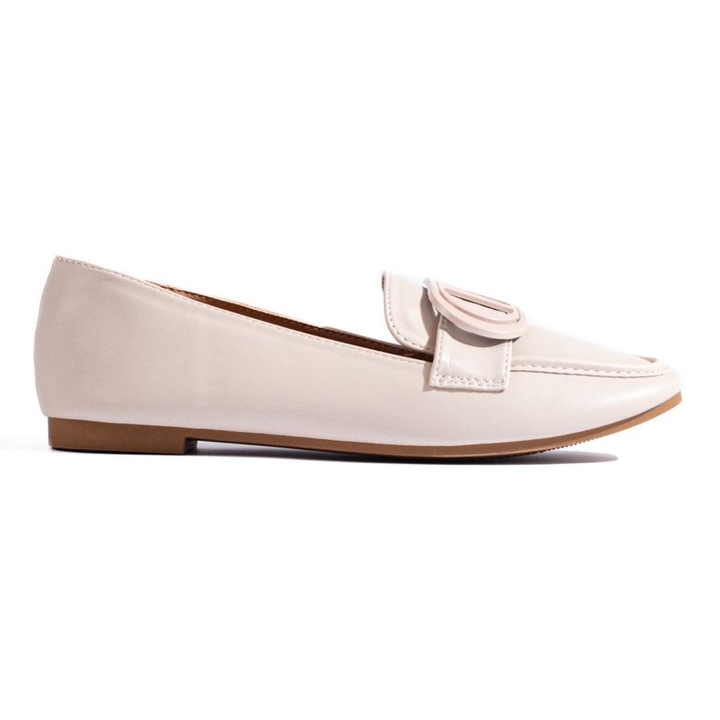 Elegantní dámské béžové mokasíny Shelovet béžový