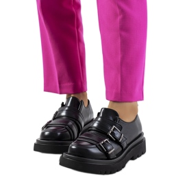 Černé oxfordky Rigan černý