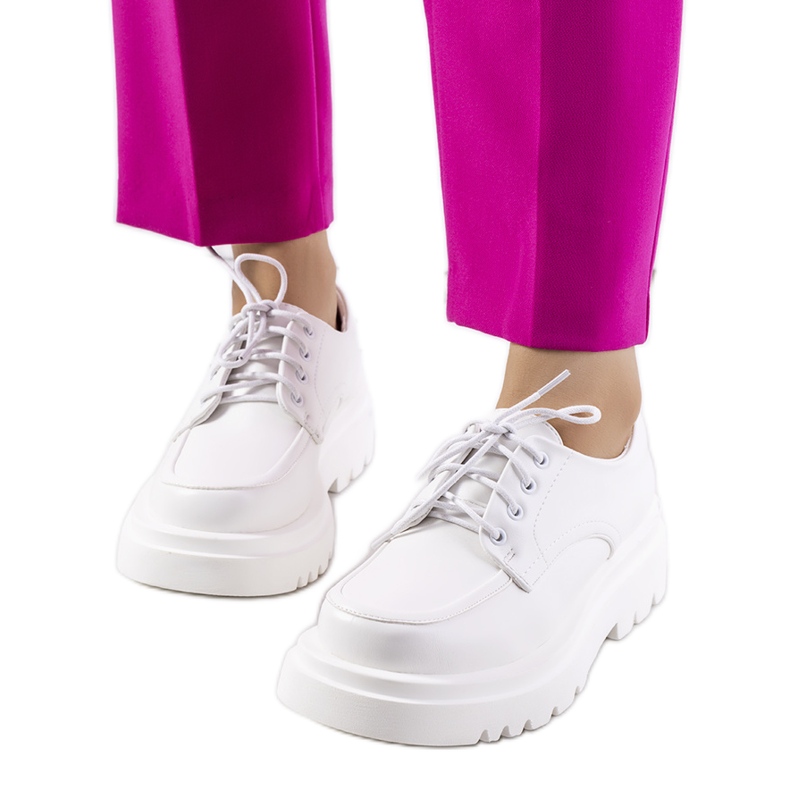 Bílé oxfordky Nunes bílý