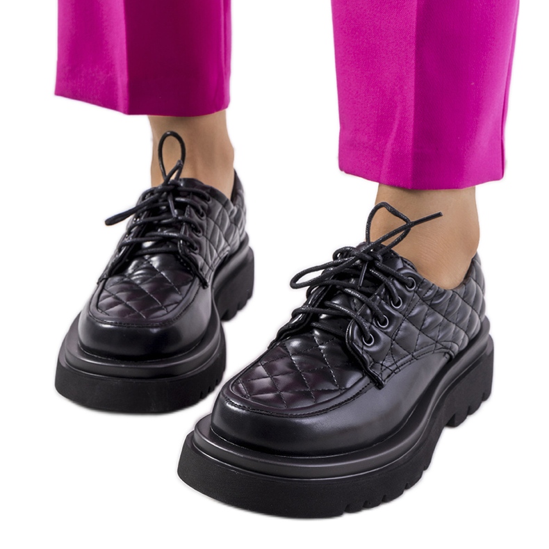 Godinovy ​​černé oxfordky černá