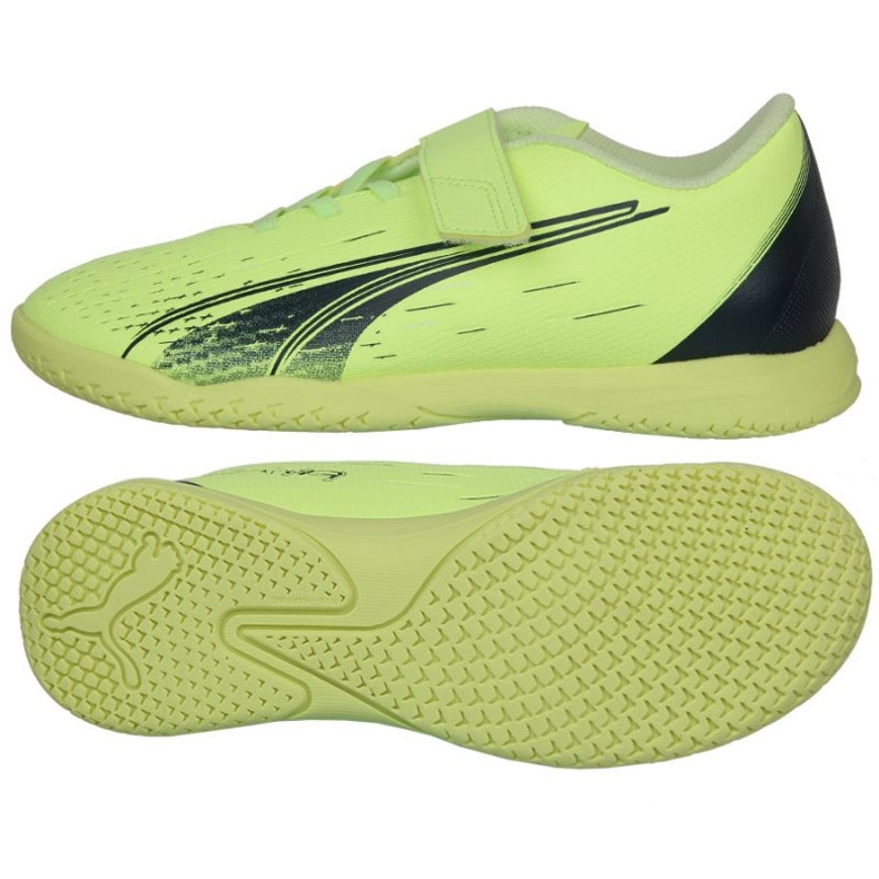 Boty Puma Ultra Play It V Jr 106929 01 zelená zelená Boty Puma Ultra Play It V Jr 106929 01 zelená zelená