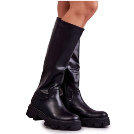 Klasické dámské boty Workers Black Clarisa černá Klasické dámské boty Workers Black Clarisa černá