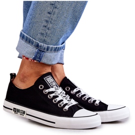 Dámské Materiál Sneakers Big Star KK274102 Black černý