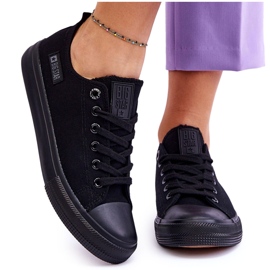 Nízké dámské tenisky Big Star KK274009 Černé černá Nízké dámské tenisky Big Star KK274009 Černé černá