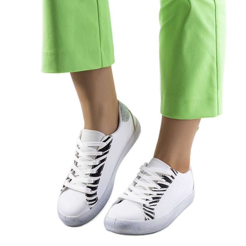 Bílé tenisky Kameta Zebra bílý