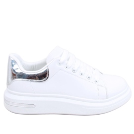 PA1 Dámské tenisky Sierra WHITE / SILVER bílý stříbro