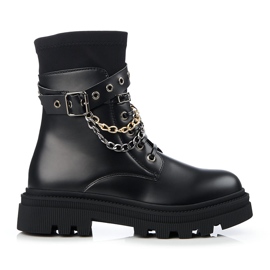 Dělnice s řetězy Shelovet černý