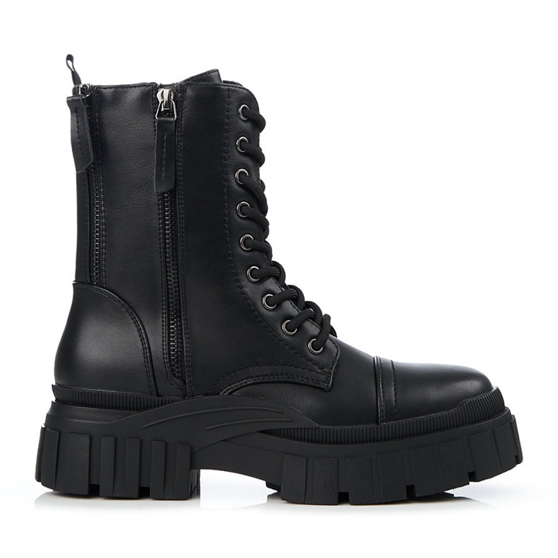 Černé dámské tašky Shelovet s ozdobným zipem černá