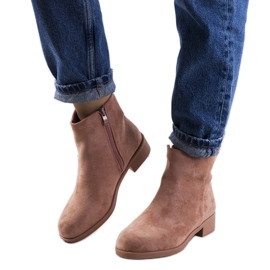 Růžové kozačky Tereza růžový