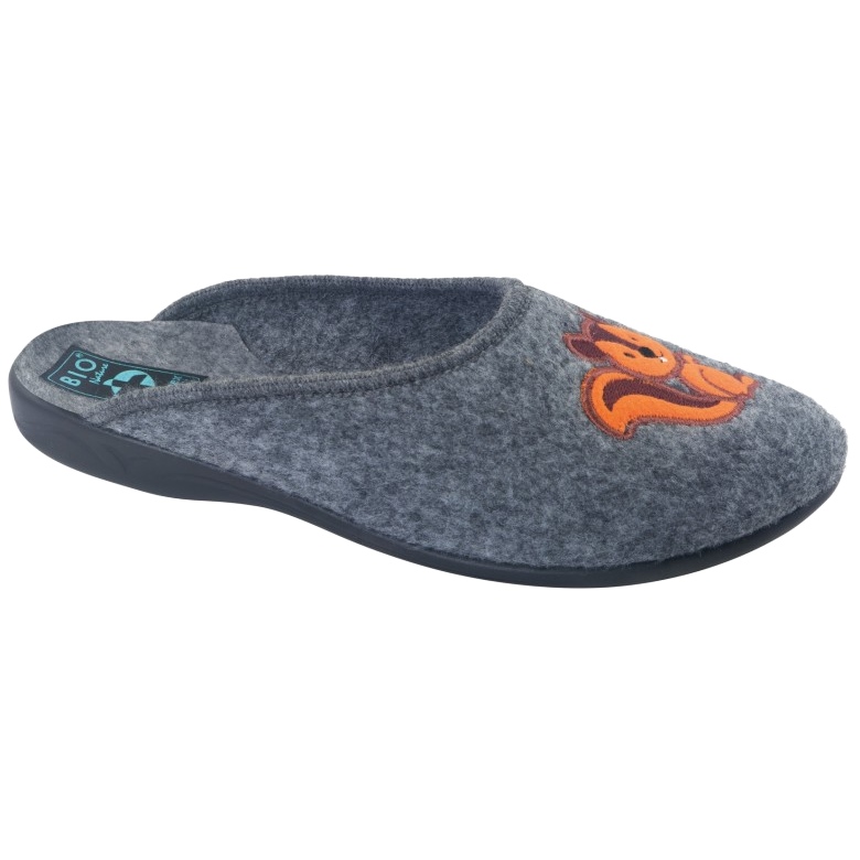 Šedé plstěné pantofle Adanex 27858 Sara Wiewióra I Orzeszek šedá Šedé plstěné pantofle Adanex 27858 Sara Wiewióra I Orzeszek šedá