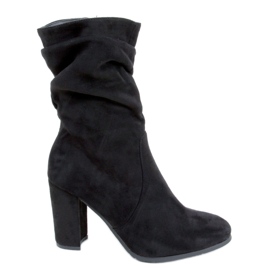 Pola Black vysoké podpatky černý