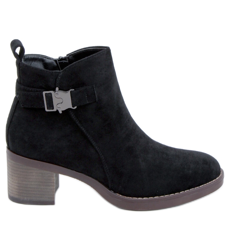 Klasické kozačky na vysokém podpatku Marsha Black černá Klasické kozačky na vysokém podpatku Marsha Black černá