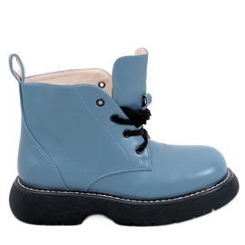 Martensiaki boty Gaia Blue modrý