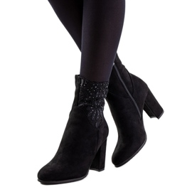 Černé vysoké podpatky Onryx černý