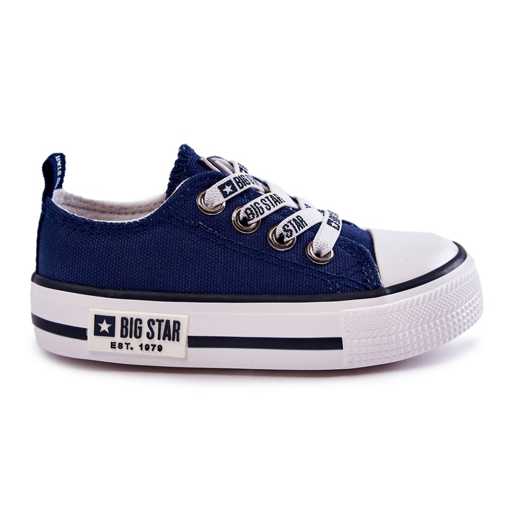 Dětský materiál Tenisky Big Star KK374070 Navy Blue modrý
