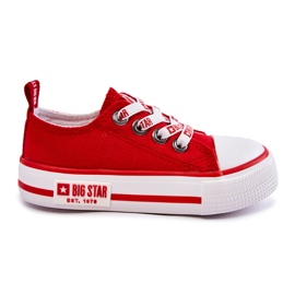 Dětský Materiál Tenisky Big Star KK374071 Červené červený