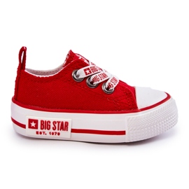 Dětský Materiál Tenisky Big Star KK374051 Červené červený