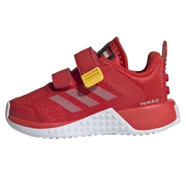Boty Adidas Lego Sport Cf Inf Jr H01505 červený