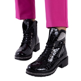 Černé boty Airedale černý