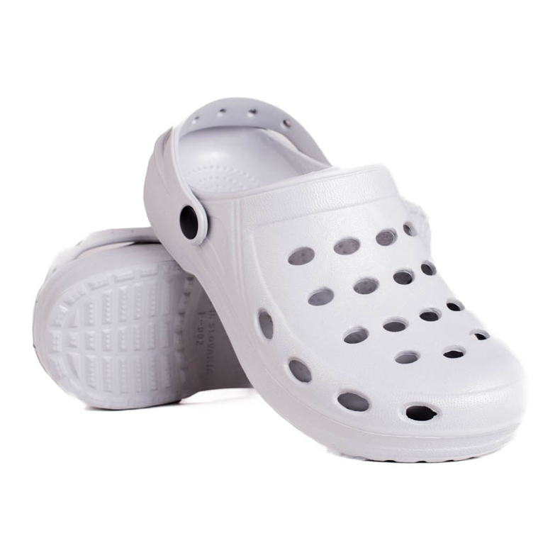 Lehké dámské pantofle Shelovet šedé šedá