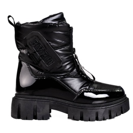 Dámské zateplené černé tašky Shelovet černý