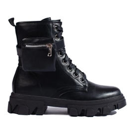 Dámské taštičky s kabelkou černý