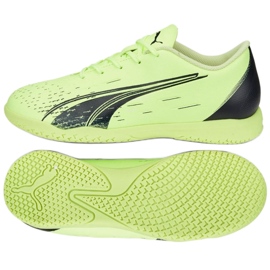 Puma Ultra Match Ll FG / AG Jr 106919 01 žlutá/caladon zelený
