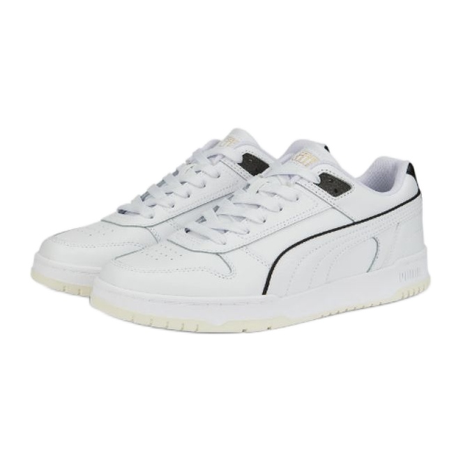 Polobotky Puma Rbd Game 386373 01 bílý