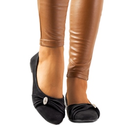 Dámské černé baleríny značky Tonia černý