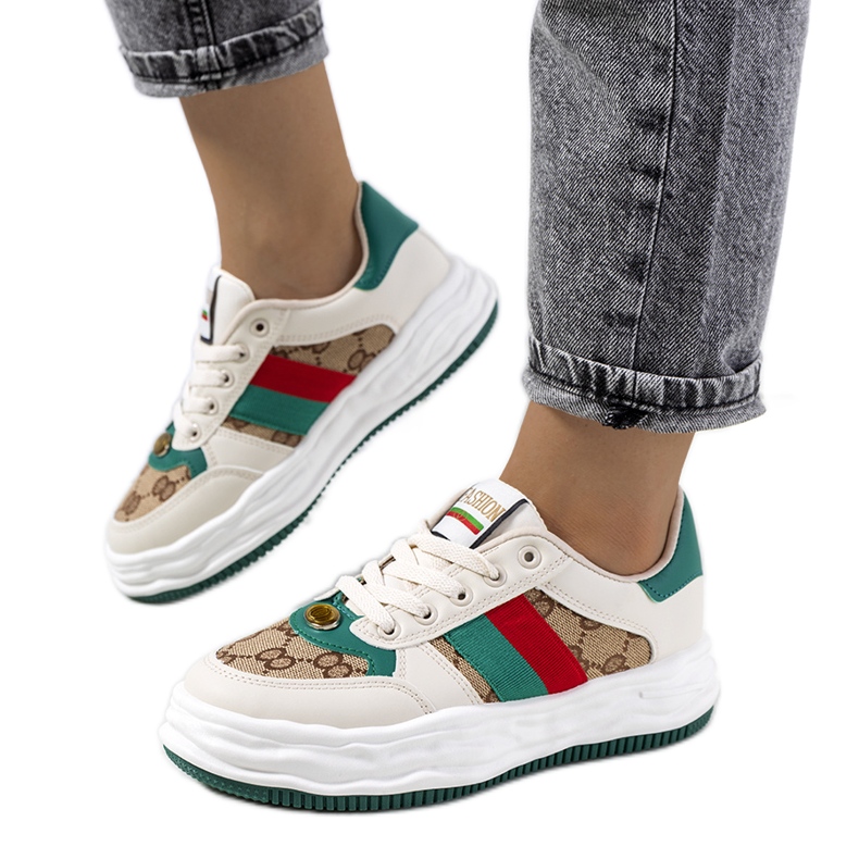 Béžové dámské tenisky Loeki béžový