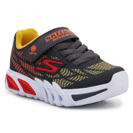 Boty Skechers S Lights Flex Glow Elite Vorlo 400137L-CCMT černá