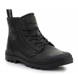 Boty Palladium Pampa Zip Lth Ess 76888-008-M černý