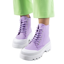 Fialové tenisky Roxo fialová
