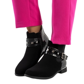 Černé boty Sutton černá Černé boty Sutton černá