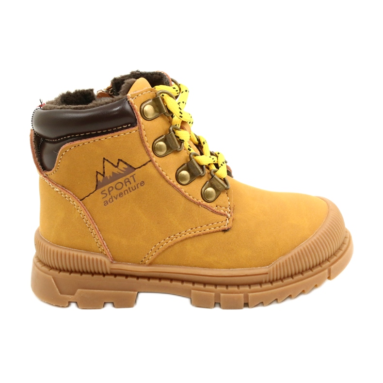 News Trappery s kožešinou Novinky 22DZ23-5256 Camel žlutá