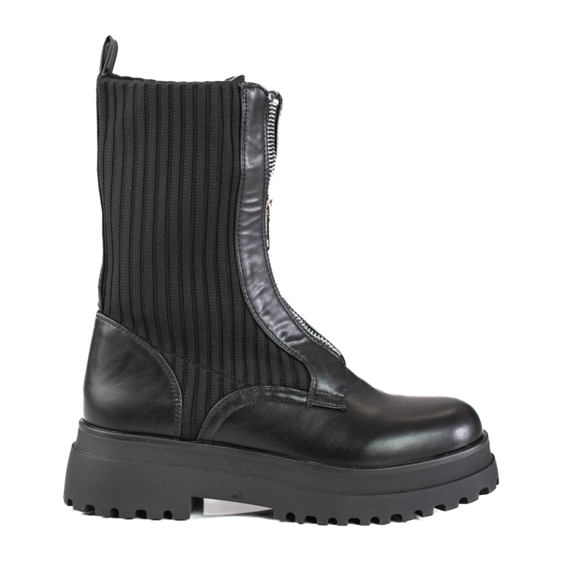 Černé dámské tašky Shelovet se zapínáním na zip černá