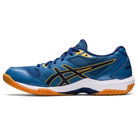 Volejbalové boty Asics Gel-Rocket 10 M 1071A054 407 modrý blues a námořnická modř Volejbalové boty Asics Gel-Rocket 10 M 1071A054 407 modrý blues a námořnická modř
