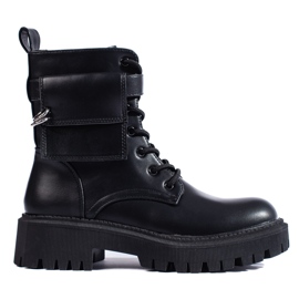 Shelovet dámské černé Workers černý