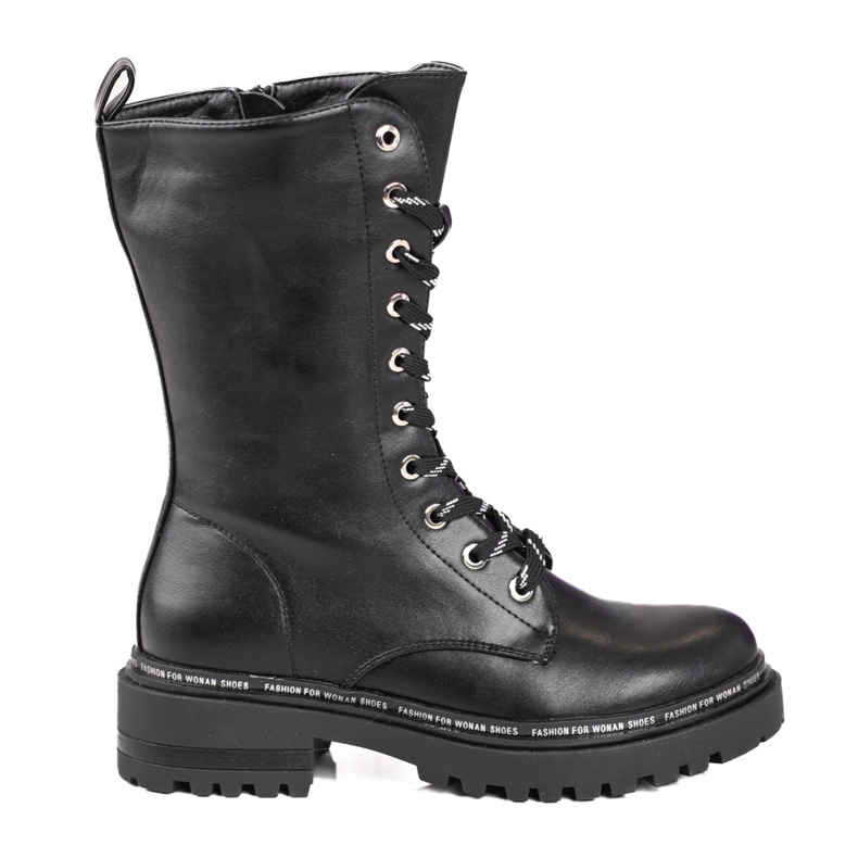 Černé dámské vysoké tašky Shelovet černá