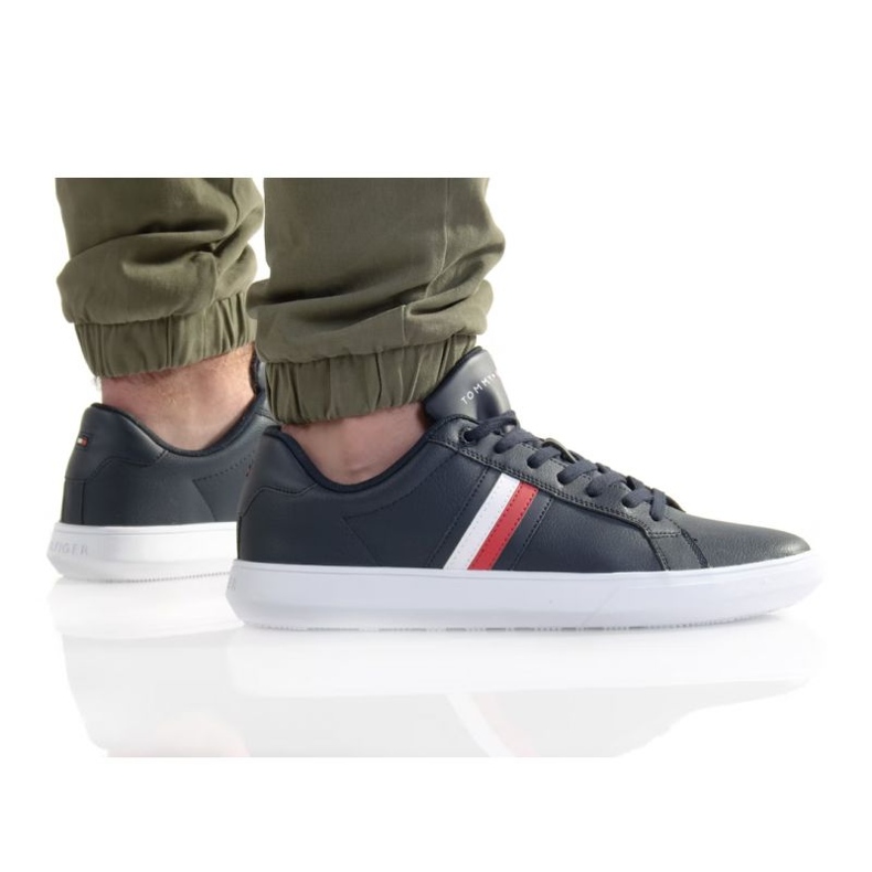 Tommy Hilfiger Corporate Cup Leather M FM0FM04275 námořnická modrá