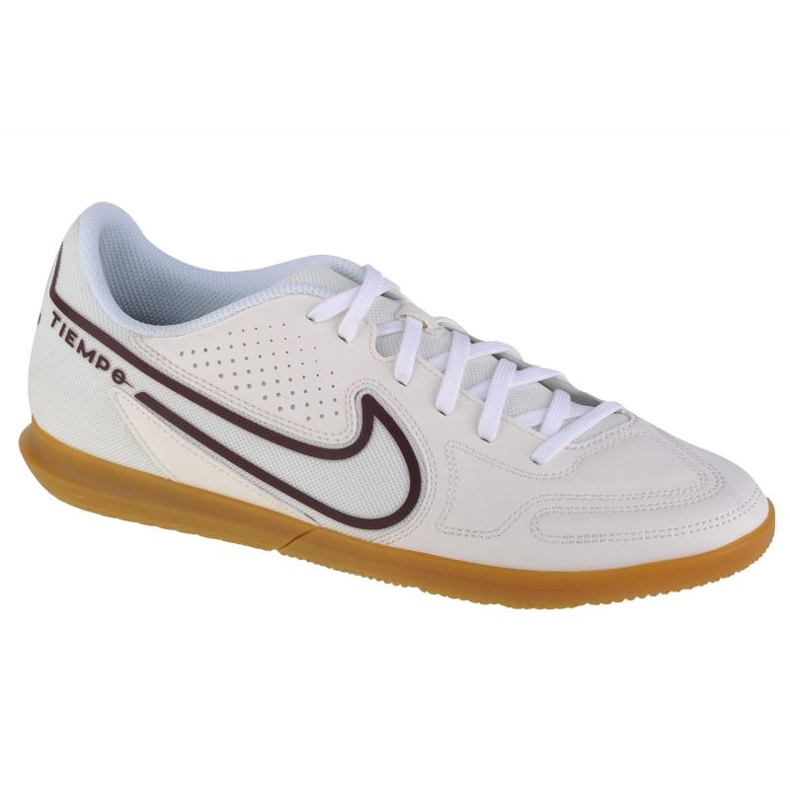 Kopačky Nike Tiempo Legend 9 Club Ic M DA1189-169 bílý béžové a hnědé