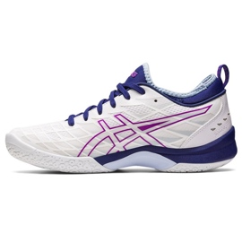 Boty na házenou Asics Blast Ff 3 W 1072A080 100 bílý