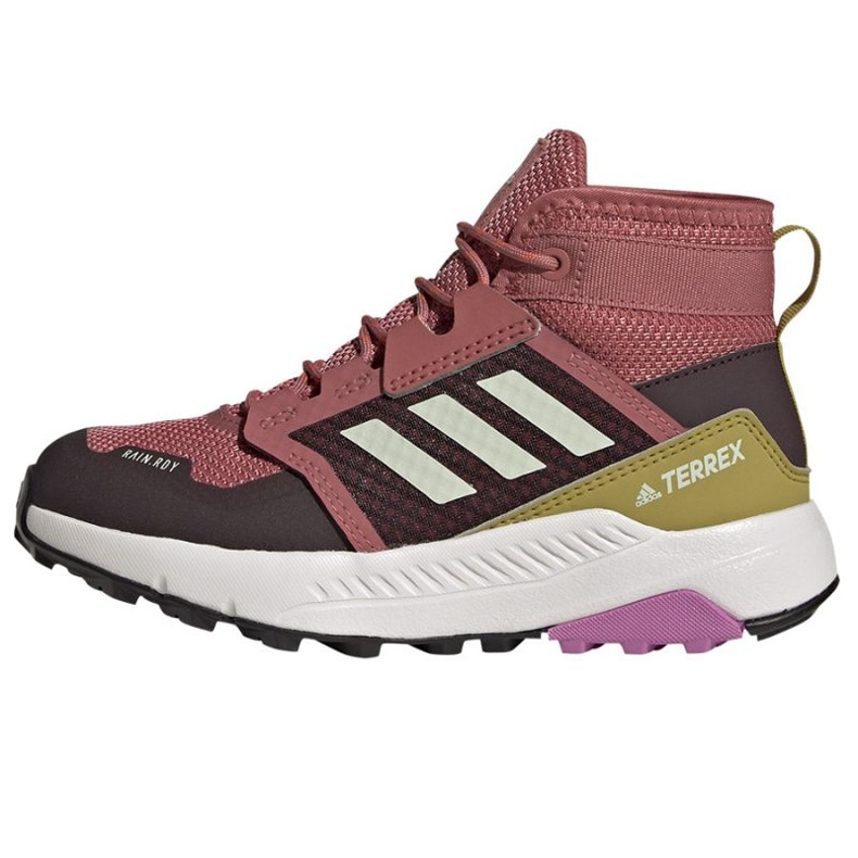 Boty Adidas Terrex Trailmaker Mid R. Rdy Jr GZ1162 růžový Boty Adidas Terrex Trailmaker Mid R. Rdy Jr GZ1162 růžový