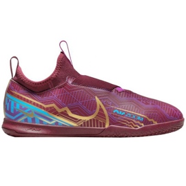 Kopačky Nike Zoom Mercurial Vapor 15 Club Km Ic Jr DV0738 694 červený růže a fialové