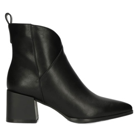 Dámské izolované boty na Black Filippo DBT4094 Black Post černý