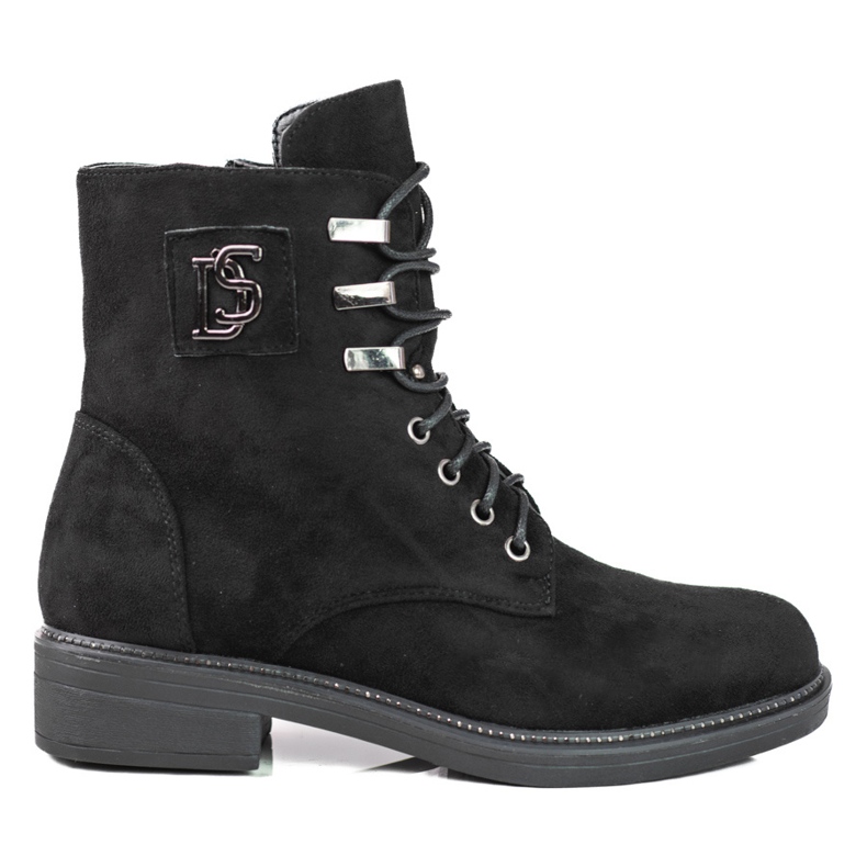 Dámské dělnice z ekologického semiše Shelovet černá