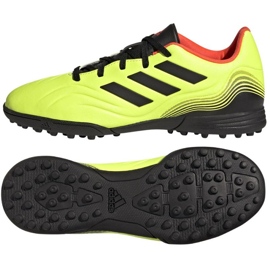 Kopačky Adidas Copa Sense.3 Tf Jr GZ1378 žluť žluté