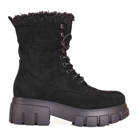 Dámský zateplený černý dělník Shelovet černá