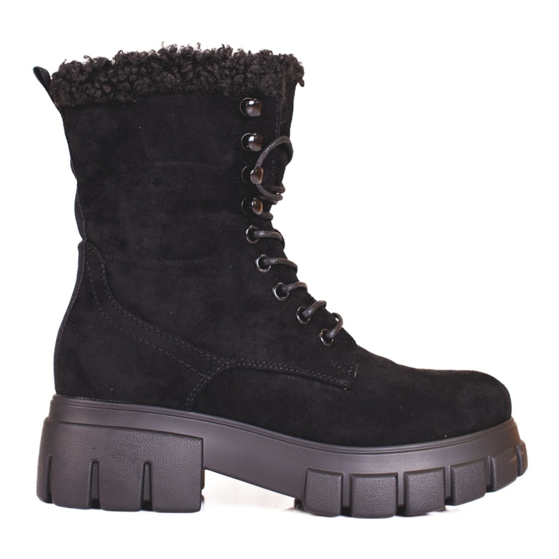 Dámský zateplený černý dělník Shelovet černá